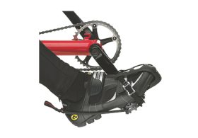 Special Pedal with toeclip and bungee strap