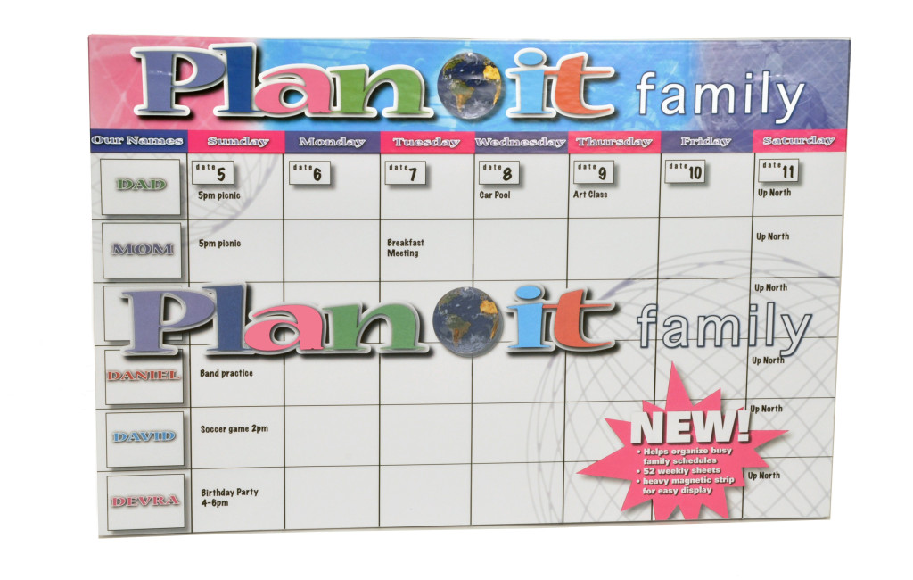 Plan It Family Calendar GB Kids